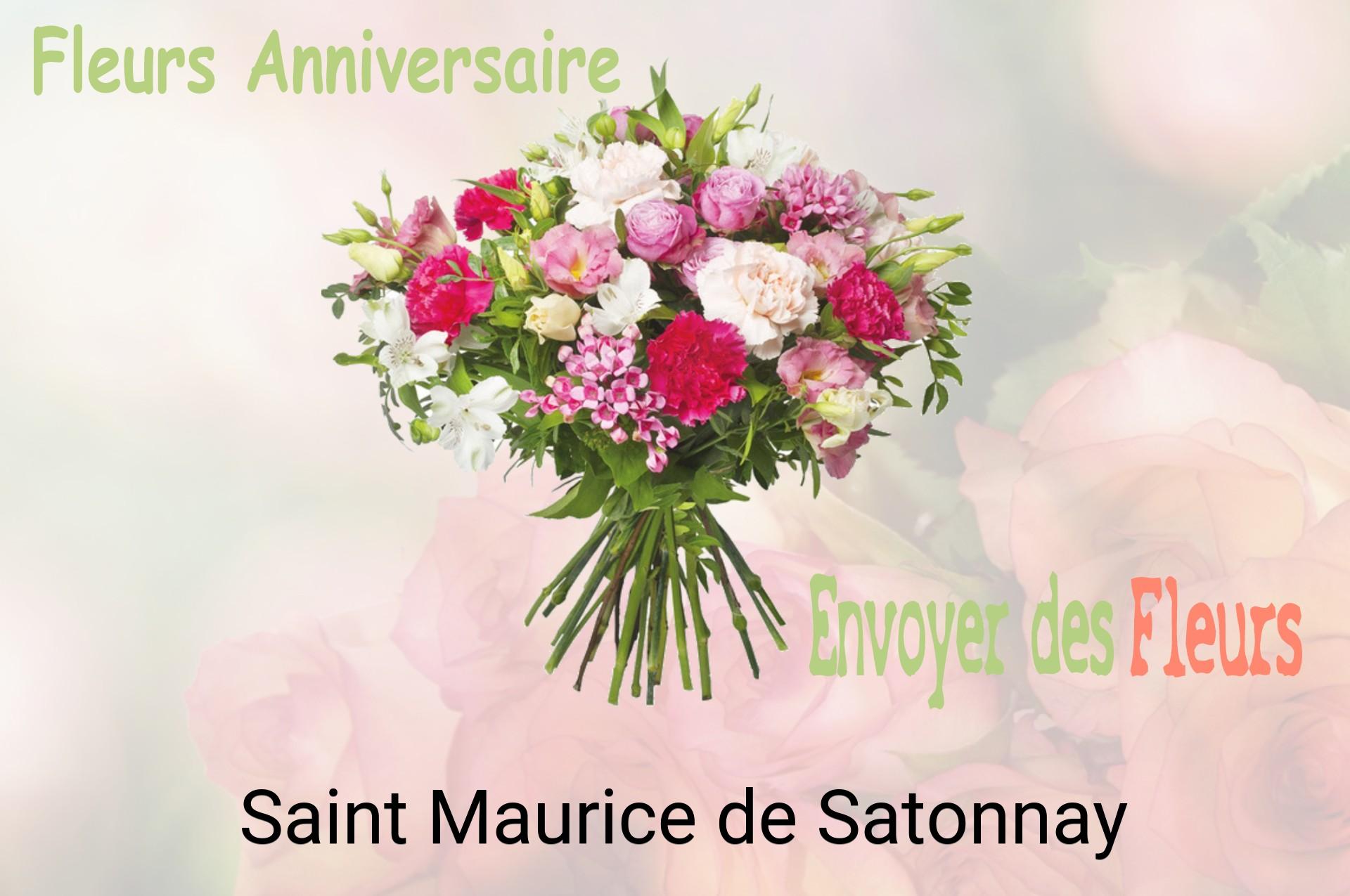 Bouquet de fleurs d’anniversaire livré à Saint-Maurice-de-Satonnay